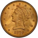 1879 Liberty Head $10 Gold Eagle