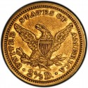 1874 Liberty Head $2.50 Gold Quarter Eagle Coin Values