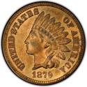 1879 Indian Head Pennies