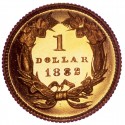 1882 Large Head Indian Princess Gold Dollar Values