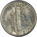 1916 Mercury Dime Value