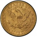 1884 Liberty Head Half Eagles values