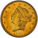 1850 Liberty Head Double Eagle