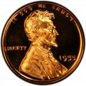 1955 Lincoln Wheat Pennies