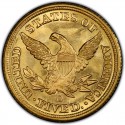 1856 Liberty Head Half Eagles values