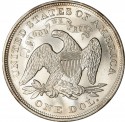 1873 Seated Liberty Silver Dollar Values