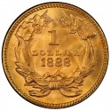 1888 Large Head Indian Princess Gold Dollar Values