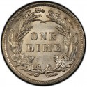 1908 Barber Dime Value