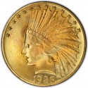 1926 Indian Head Gold $10 Eagle