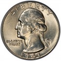 1941 Washington Quarter Value