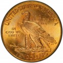 1912 Indian Head Gold $10 Eagle Value