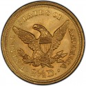 1852 Liberty Head $2.50 Gold Quarter Eagle Coin values