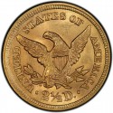 1857 Liberty Head $2.50 Gold Quarter Eagle Coin Values