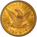 1856 Liberty Head $10 Gold Eagle Values