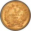 1862 Large Head Indian Princess Gold Dollar Values
