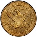 1872 Liberty Head Half Eagles values