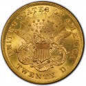1872 Liberty Head Double Eagle Value