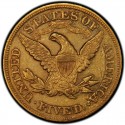 1877 Liberty Head Half Eagles values