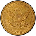 1863 Liberty Head $10 Gold Eagle Values