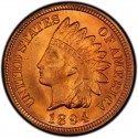 1894 Indian Head Pennies