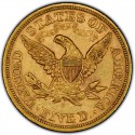 1866 Liberty Head Half Eagles values