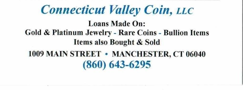 Connecticut Valley Coin Reviews