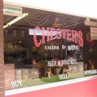 Chester&#039;s Coins &amp; Gifts Logo