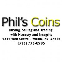 Phil&#039;s Coins Logo