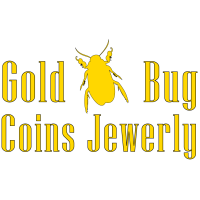 Gold Bug Coins Jewelry Logo