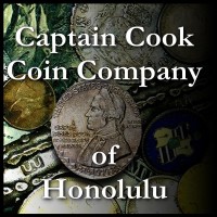 Captain Cook Coin Company Logo