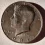 1981 Kennedy half dollar with a lot of doubling on the words half dollar