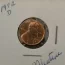 1972 D Penny Heart